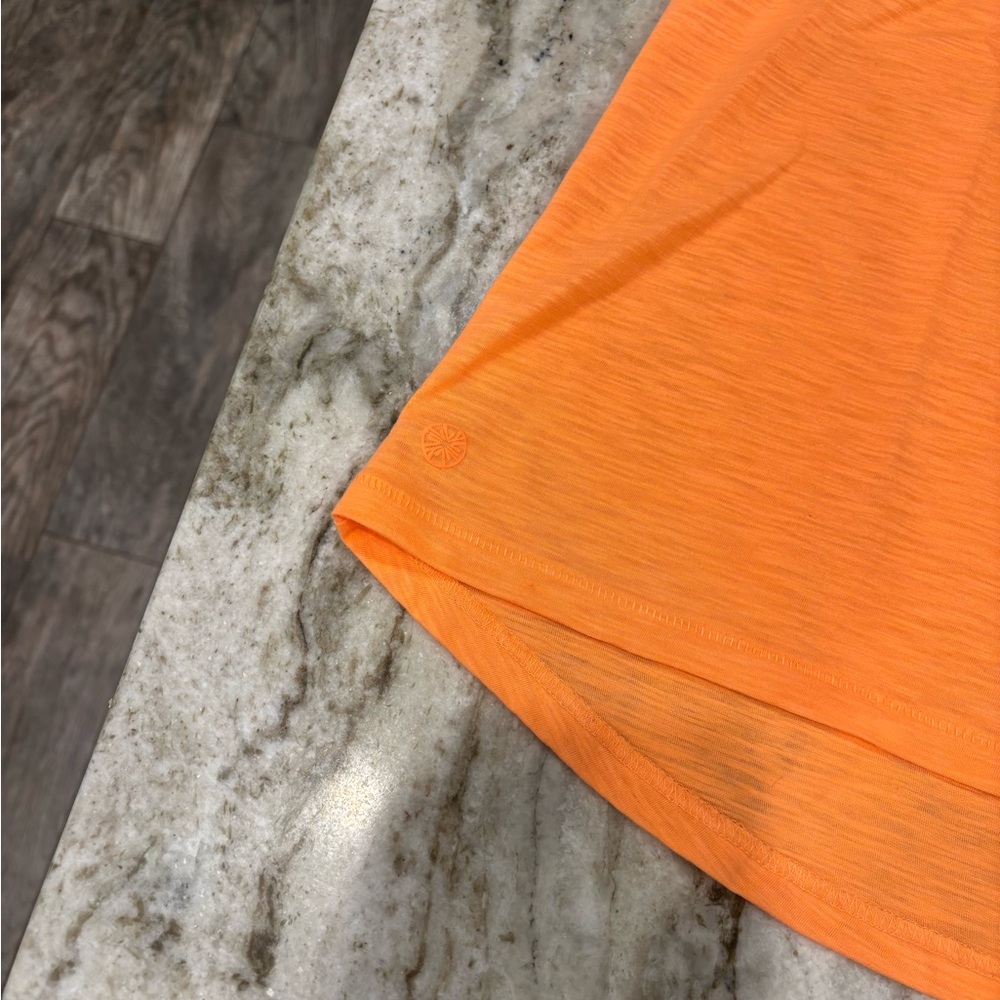 Lilly Pulitzer orange v-neck shirt size XXS - Picture 2 of 7